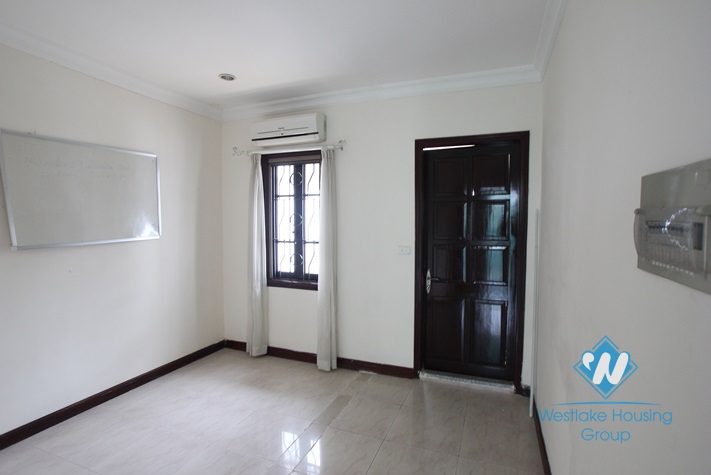 High quality house for rent with garden around in Ciputra area, Tay Ho District, Ha Noi